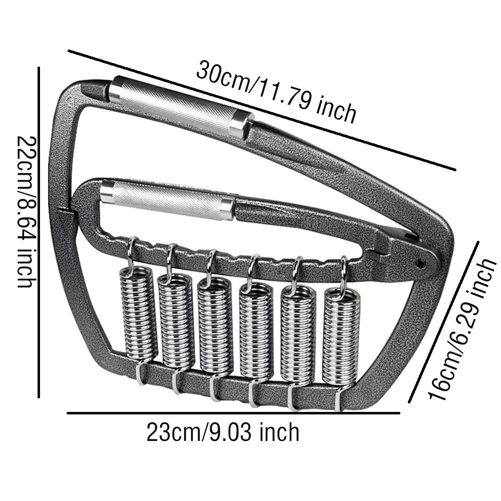 Stylique Glow™ Adjustable Metal Hand Gripper – Forearm Strengthener & Finger Exerciser for Peak Grip Training