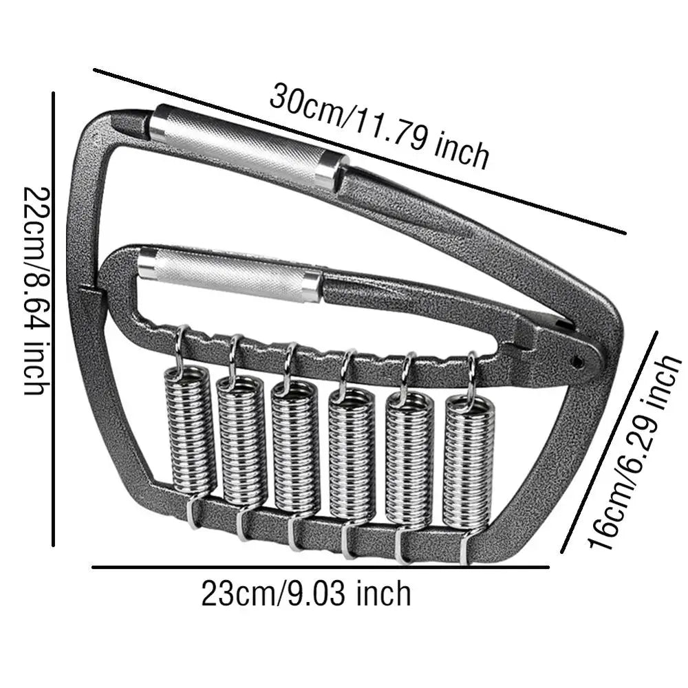 Stylique Glow™ Adjustable Metal Hand Gripper – Forearm Strengthener & Finger Exerciser for Peak Grip Training