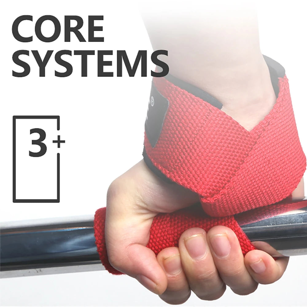 Stylique Glow™ Premium Anti-Slip Weightlifting Wrist Straps – Durable Cowhide Wrist Support for Crossfit & Bodybuilding