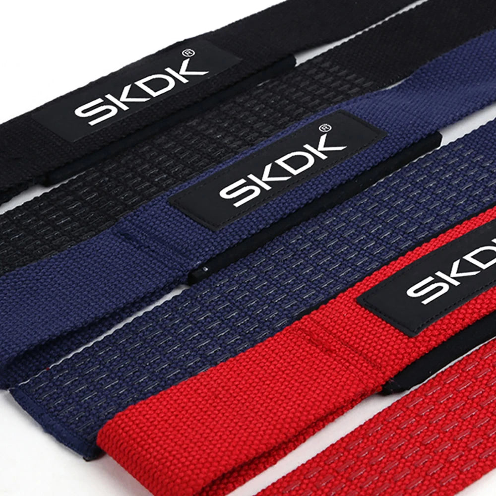 Stylique Glow™ Premium Anti-Slip Weightlifting Wrist Straps – Durable Cowhide Wrist Support for Crossfit & Bodybuilding