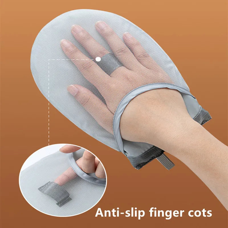 Stylique Glow Portable Handheld Ironing Mat & Heat Resistant Glove – Mini Ironing Board for Safe & Efficient Ironing