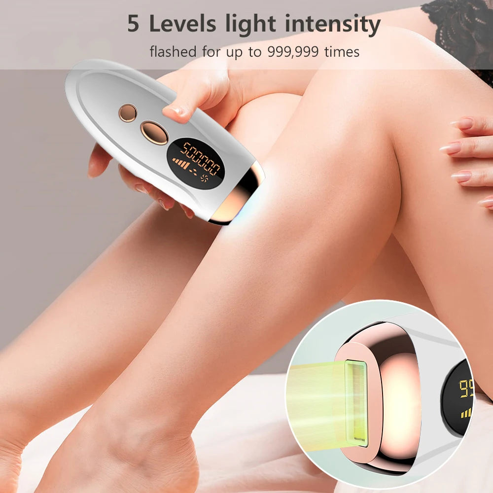 Stylique Glow 999,999 IPL Laser Hair Removal – Smooth, Pain-Free Beauty at Home