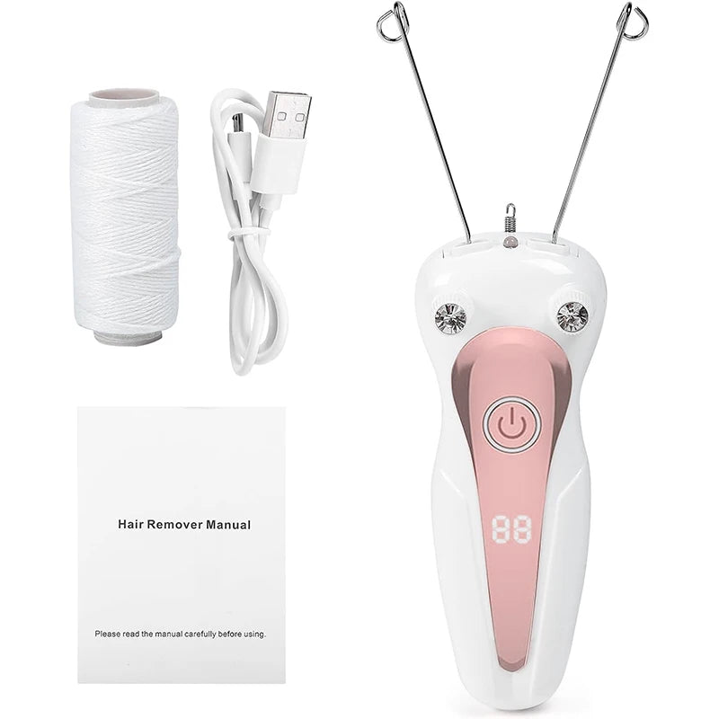 Stylique Glow™ Mini Epilator – Painless, Precise Hair Remover for Face & Body