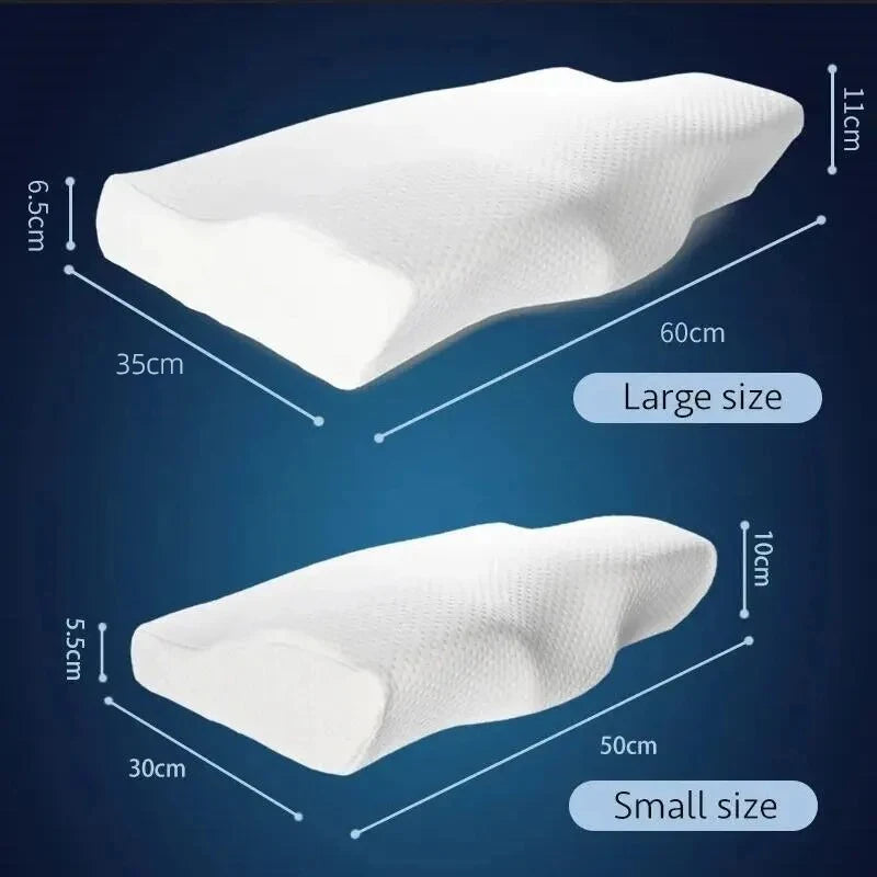 Stylique Glow™ Cervical Orthopedic Memory Foam Pillow – Neck Relief & Deep Sleep Support