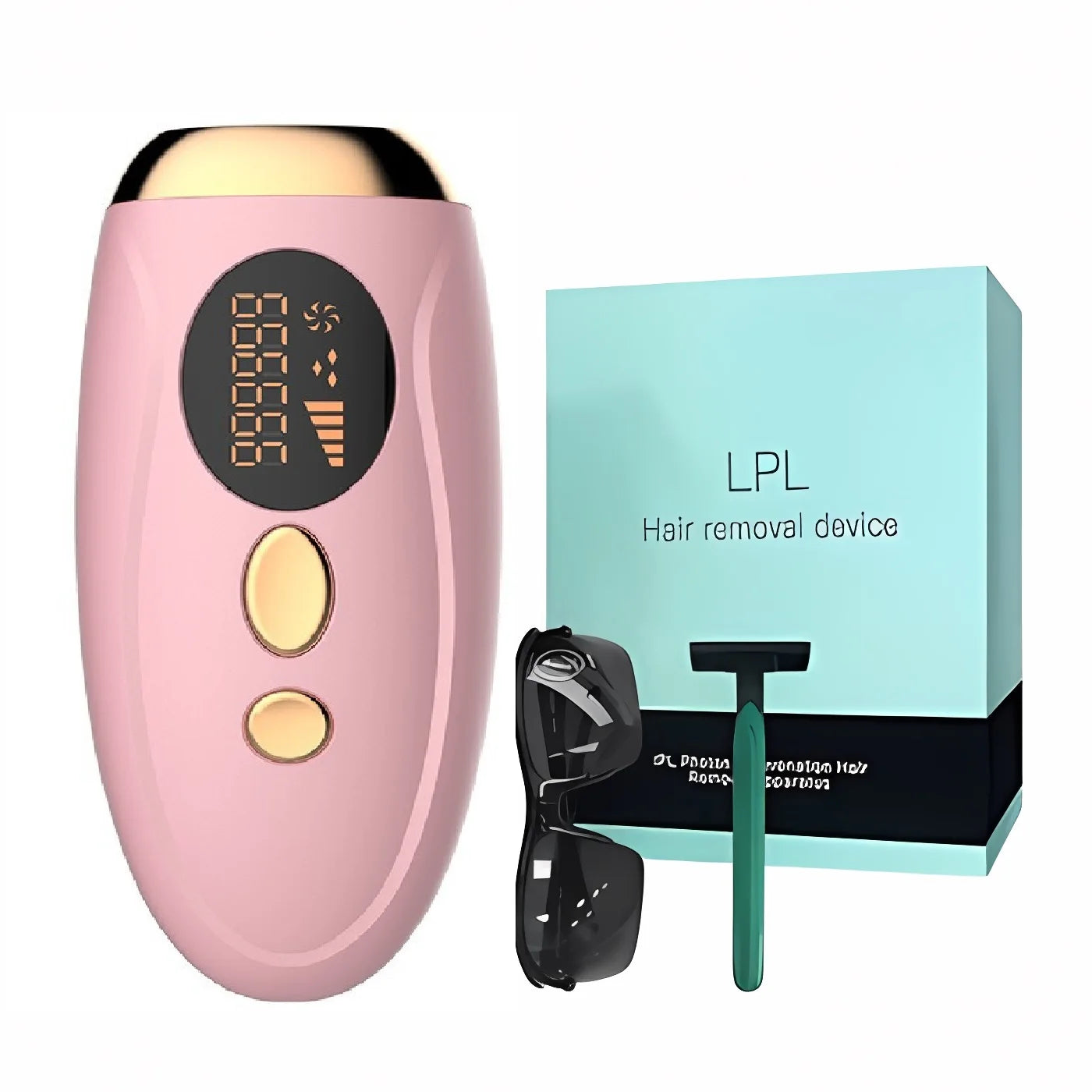 Stylique Glow™ 999,999 Flashes IPL Laser Epilator – Painless, Permanent Hair Removal for Face, Body & Bikini