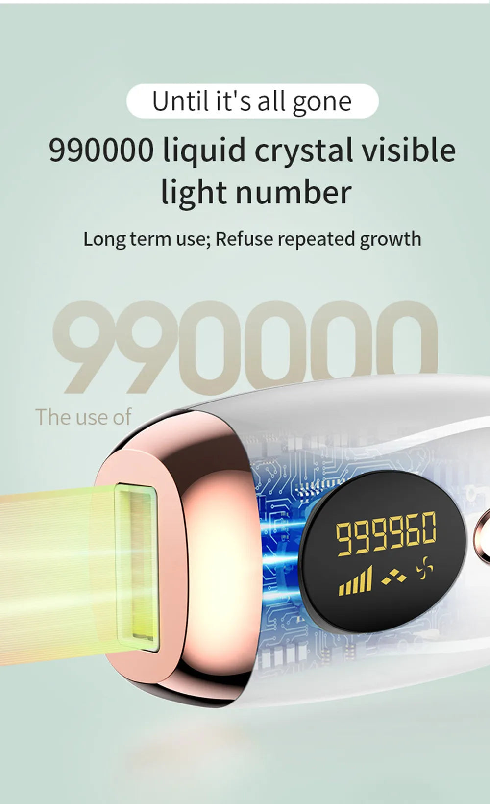 Stylique Glow 999,999 IPL Laser Hair Removal – Smooth, Pain-Free Beauty at Home