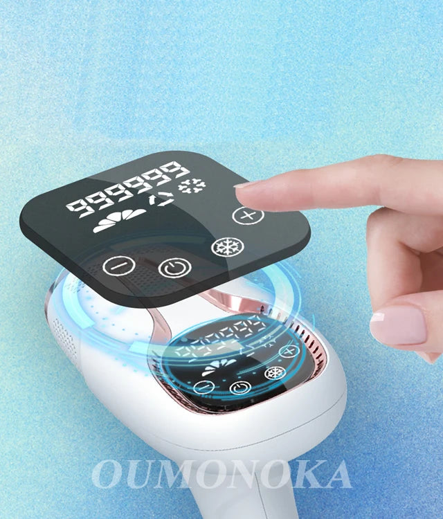 Stylique Glow™ Painless IPL Laser Hair Removal – 999,999 Flashes for Full-Body Radiance