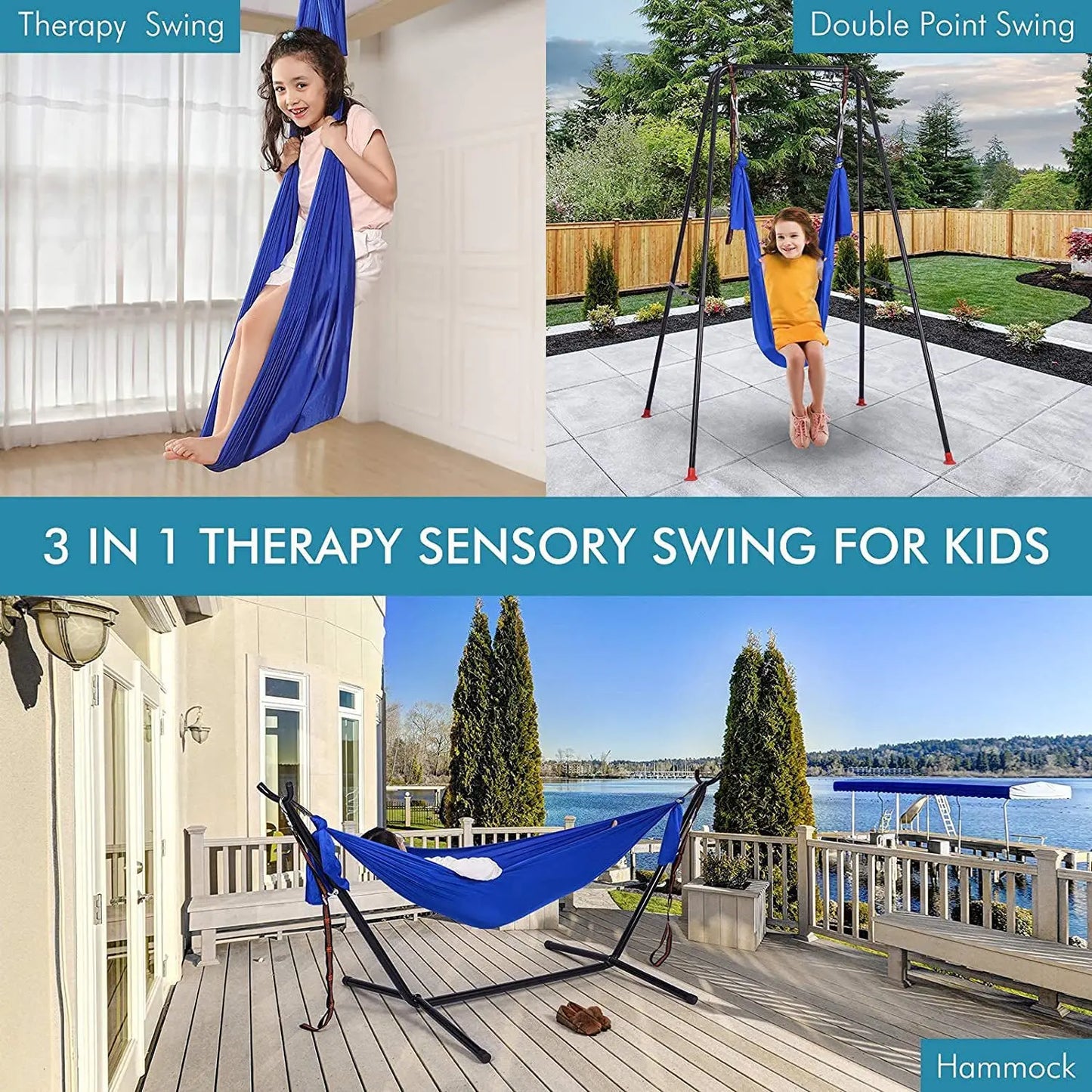 Stylique Glow™ Aerial Yoga Swing Hammock – 1.5x2.8M Premium Silk Set for Home & Studio Suspension Fitness