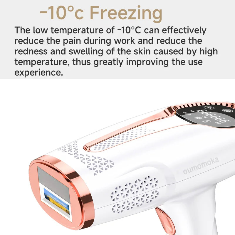 Stylique Glow™ Painless IPL Laser Hair Removal – 999,999 Flashes for Full-Body Radiance
