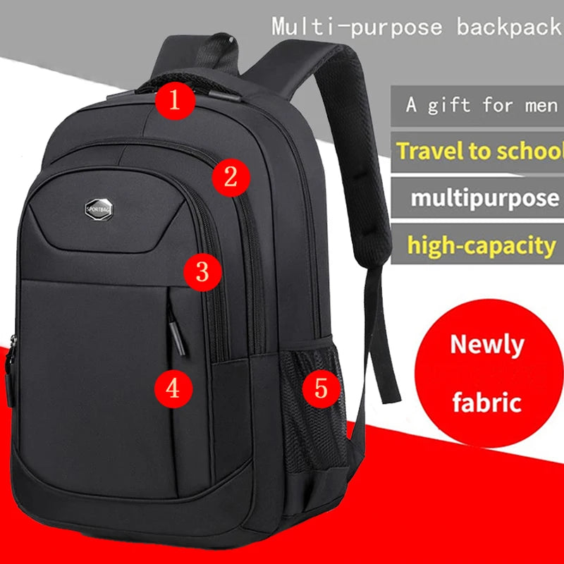 Professional Cubic Laptop Backpack – Stylish Business Bag with Multi-Pocket Design | Stylique Glow