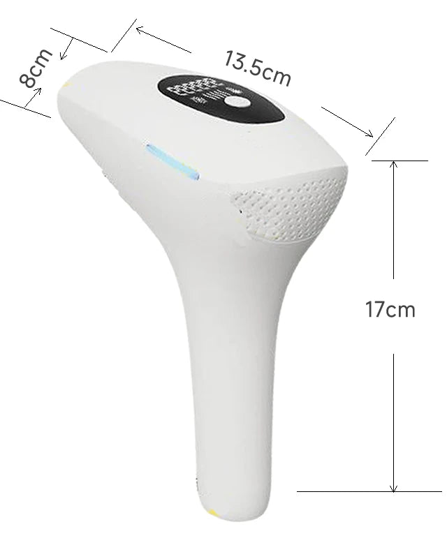 Stylique Glow™ Painless IPL Laser Hair Removal – 999,999 Flashes for Full-Body Radiance