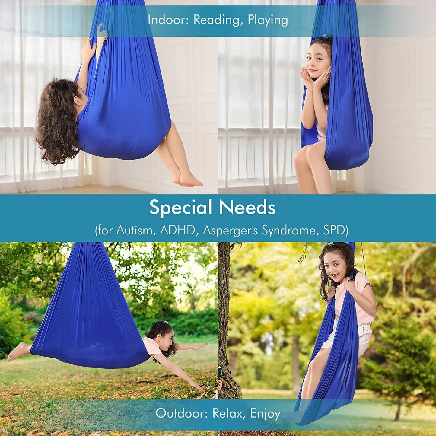 Stylique Glow™ Aerial Yoga Swing Hammock – 1.5x2.8M Premium Silk Set for Home & Studio Suspension Fitness