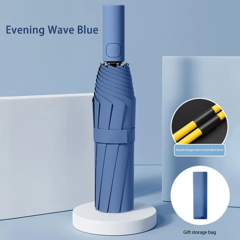 Stylique Glow Xiaomi 24-Bone Automatic UV Protection Umbrella – Large, Waterproof & Windproof