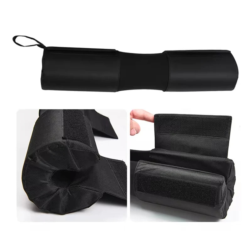 Stylique Glow™ LuxeGuard Barbell Pad – Foam Shoulder Support for Squats & Hip Thrusts