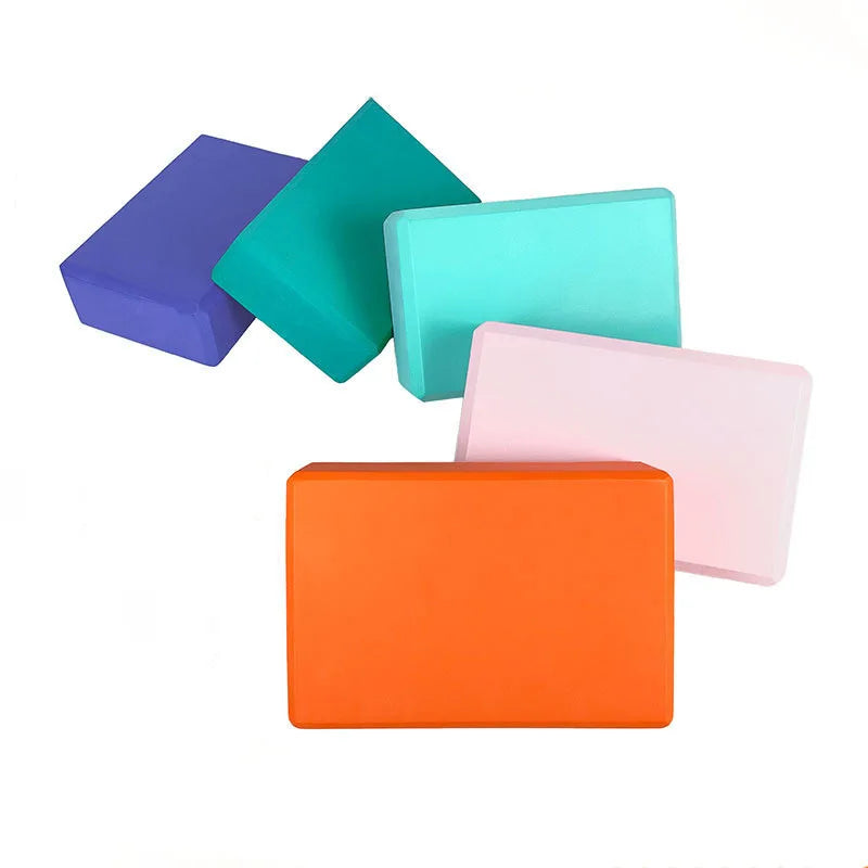 Stylique Glow™ Luxe EVA Yoga Block – Premium Foam Support for Stretching, Balance & Flexibility
