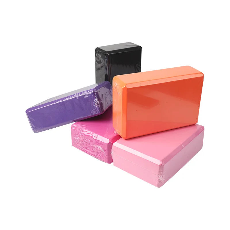 Stylique Glow™ Luxe EVA Yoga Block – Premium Foam Support for Stretching, Balance & Flexibility