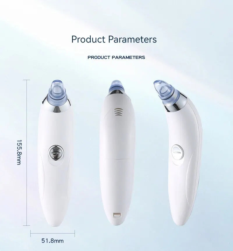 Stylique Glow™ Precision Pore Purifier – Luxury Blackhead Remover & Facial Cleansing Device