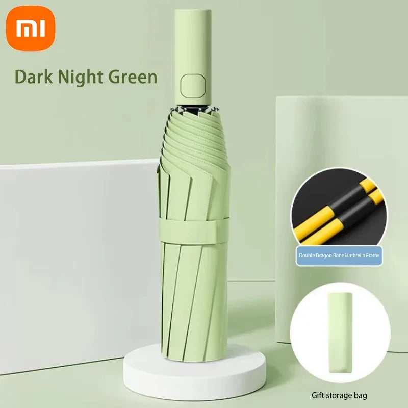 Stylique Glow Xiaomi 24-Bone Automatic UV Protection Umbrella – Large, Waterproof & Windproof