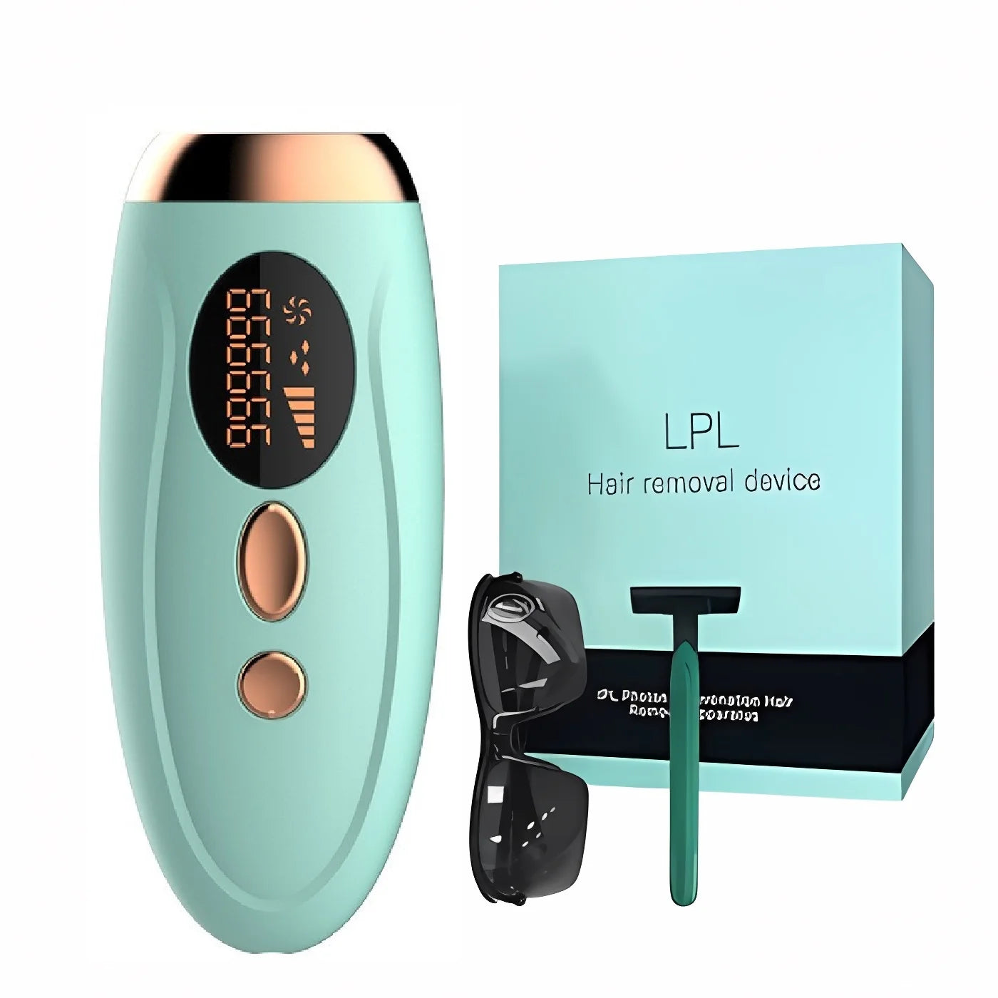 Stylique Glow™ 999,999 Flashes IPL Laser Epilator – Painless, Permanent Hair Removal for Face, Body & Bikini