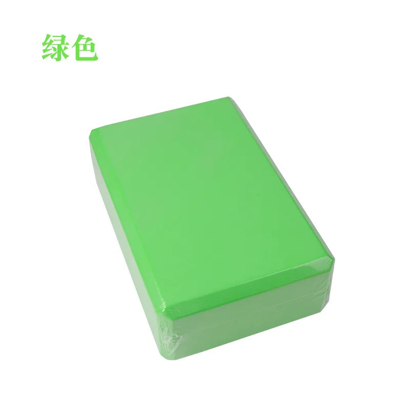Stylique Glow™ Luxe EVA Yoga Block – Premium Foam Support for Stretching, Balance & Flexibility