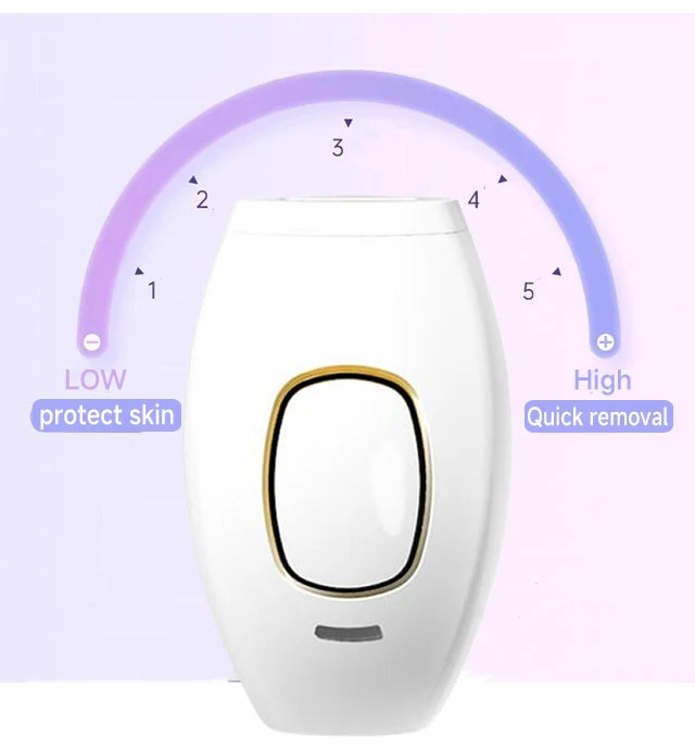 Stylique Glow™ Painless IPL Laser Hair Removal – 999,999 Flashes for Full-Body Radiance