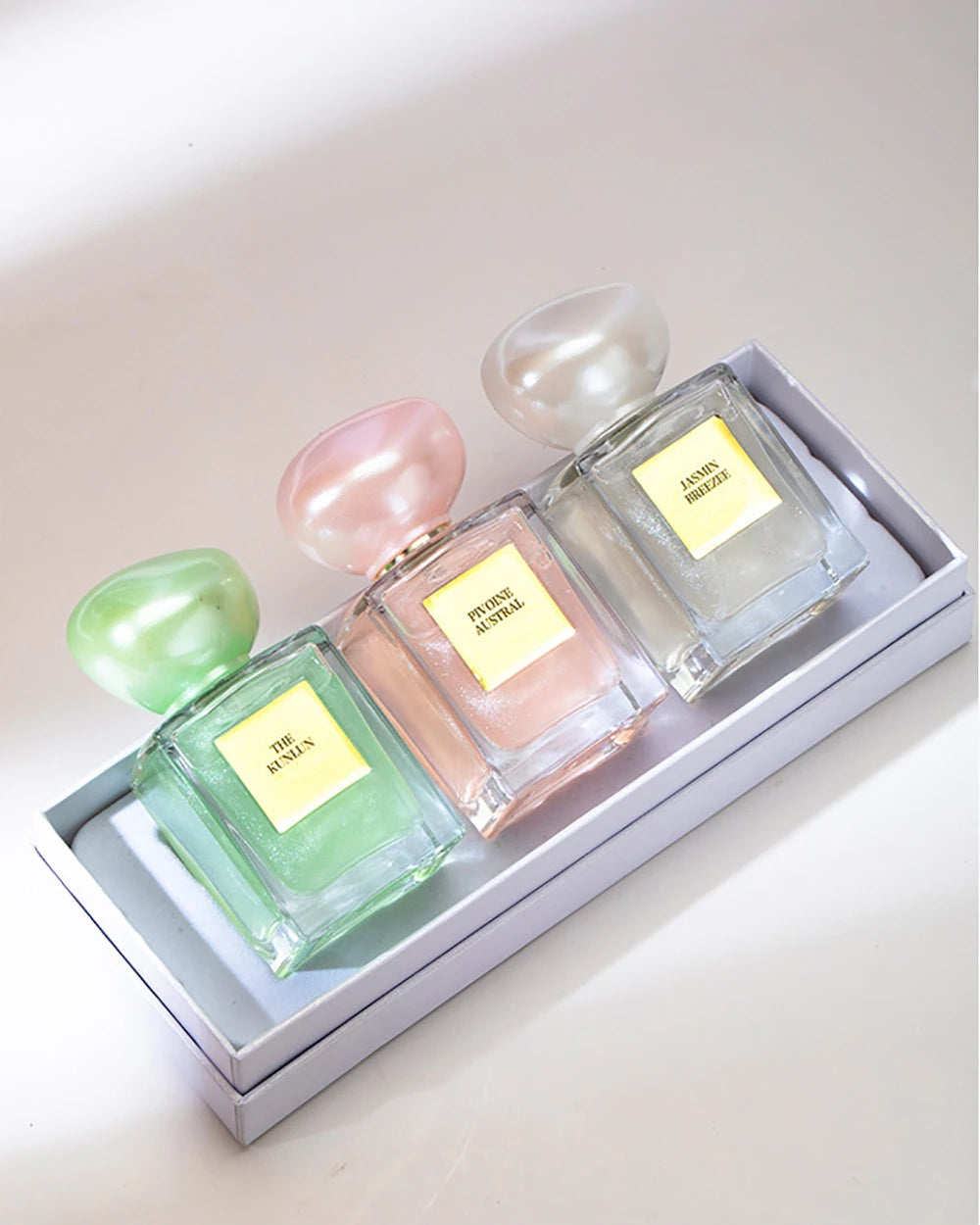 Stylique Glow Floral Pheromone Perfume Gift Set for Women – 3-Piece Long-Lasting Scented Body Spray (75ml)