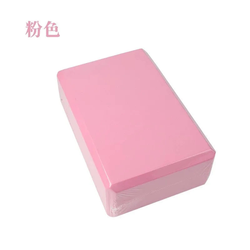 Stylique Glow™ Luxe EVA Yoga Block – Premium Foam Support for Stretching, Balance & Flexibility