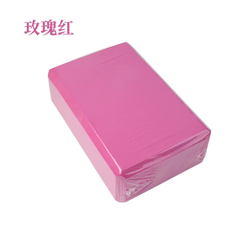 Stylique Glow™ Luxe EVA Yoga Block – Premium Foam Support for Stretching, Balance & Flexibility