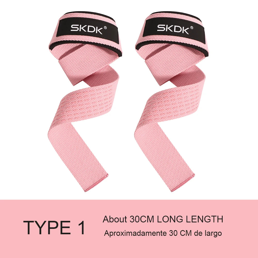 Stylique Glow™ Premium Anti-Slip Weightlifting Wrist Straps – Durable Cowhide Wrist Support for Crossfit & Bodybuilding