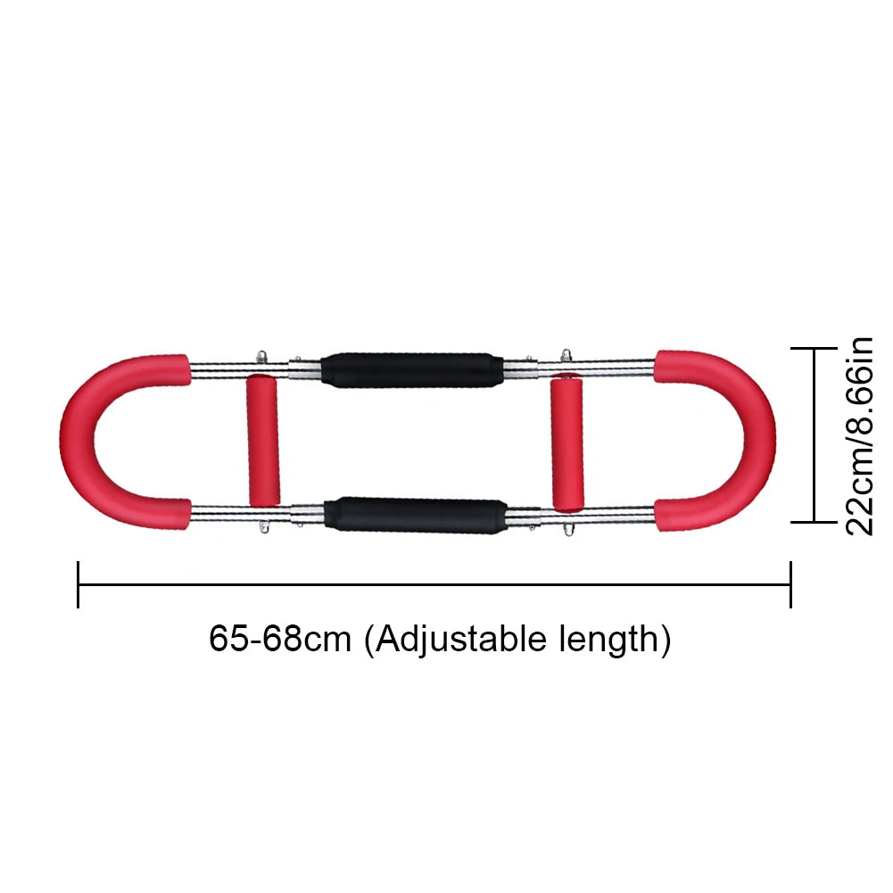 Stylique Glow™ Adjustable Arm Twister Bar – Premium Chest & Forearm Workout Equipment