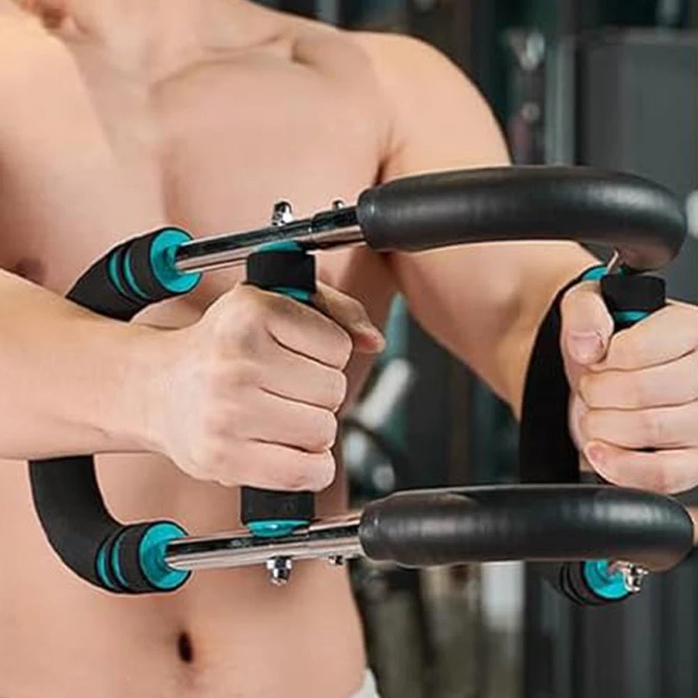 Stylique Glow™ Adjustable Arm Twister Bar – Premium Chest & Forearm Workout Equipment