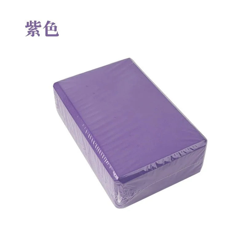 Stylique Glow™ Luxe EVA Yoga Block – Premium Foam Support for Stretching, Balance & Flexibility