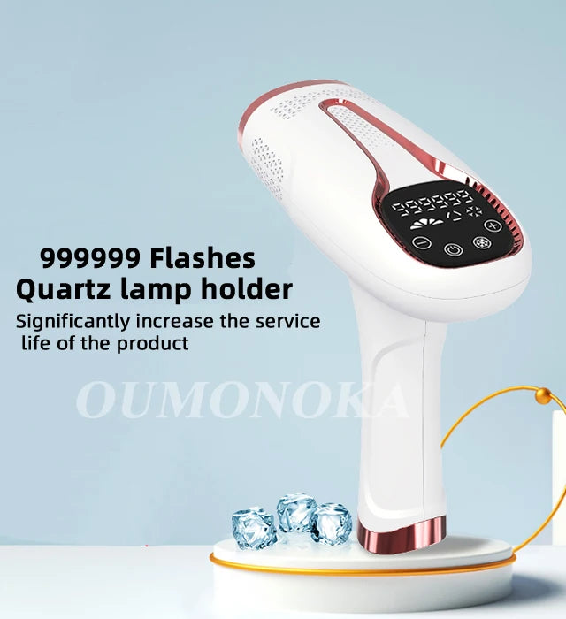 Stylique Glow™ Painless IPL Laser Hair Removal – 999,999 Flashes for Full-Body Radiance