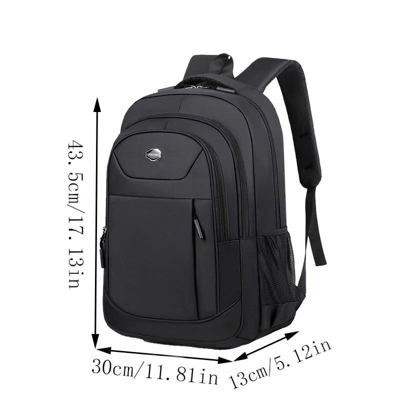 Professional Cubic Laptop Backpack – Stylish Business Bag with Multi-Pocket Design | Stylique Glow