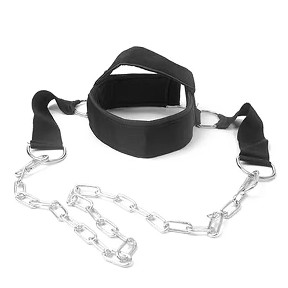 Stylique Glow™ Adjustable Neck Harness – Elite Weight Bearing Strap for Neck Power Training