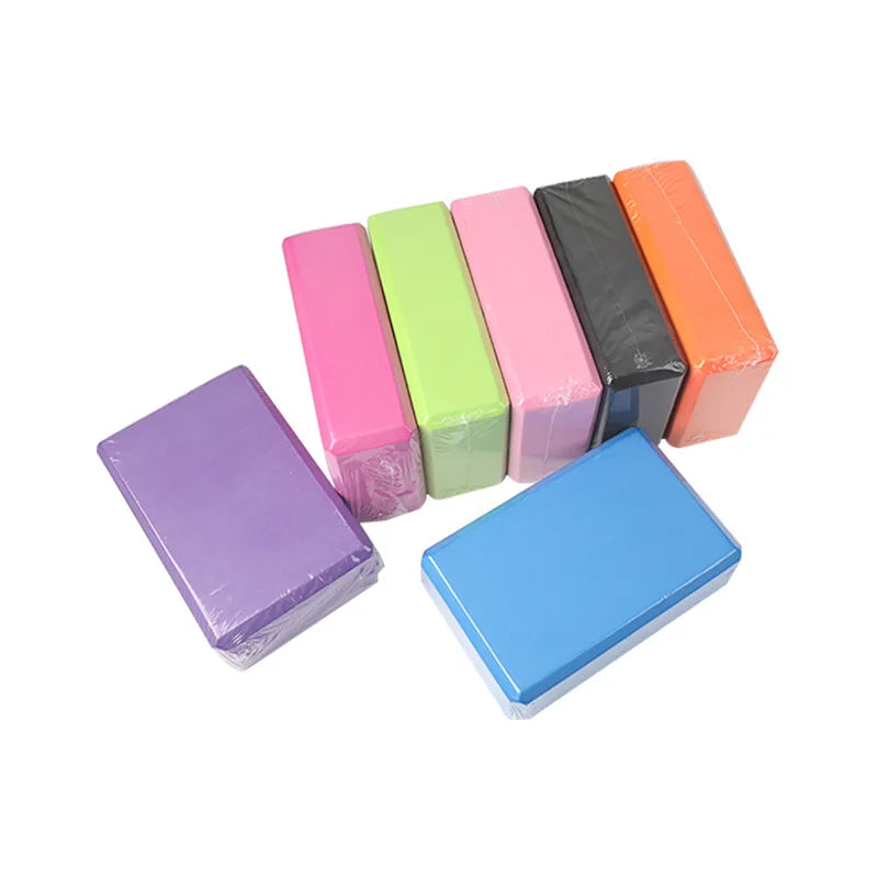 Stylique Glow™ Luxe EVA Yoga Block – Premium Foam Support for Stretching, Balance & Flexibility