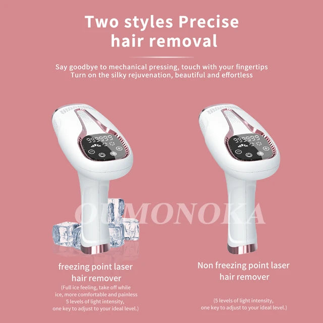 Stylique Glow™ Painless IPL Laser Hair Removal – 999,999 Flashes for Full-Body Radiance