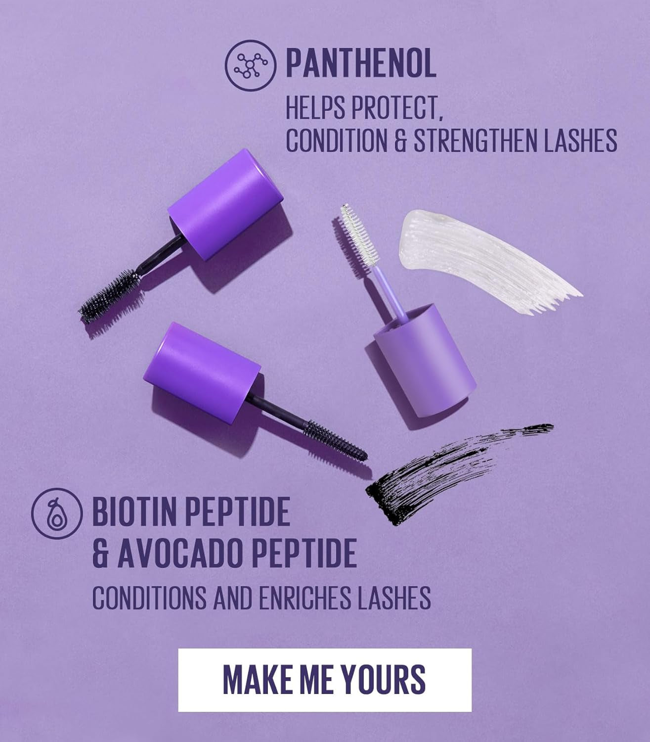 WINK LASH TRIO | Multi-Tasking Mascara Trio | Volumizing, Lengthening, and Clear Mascaras | K-Beauty, Vegan, Cruelty-Free