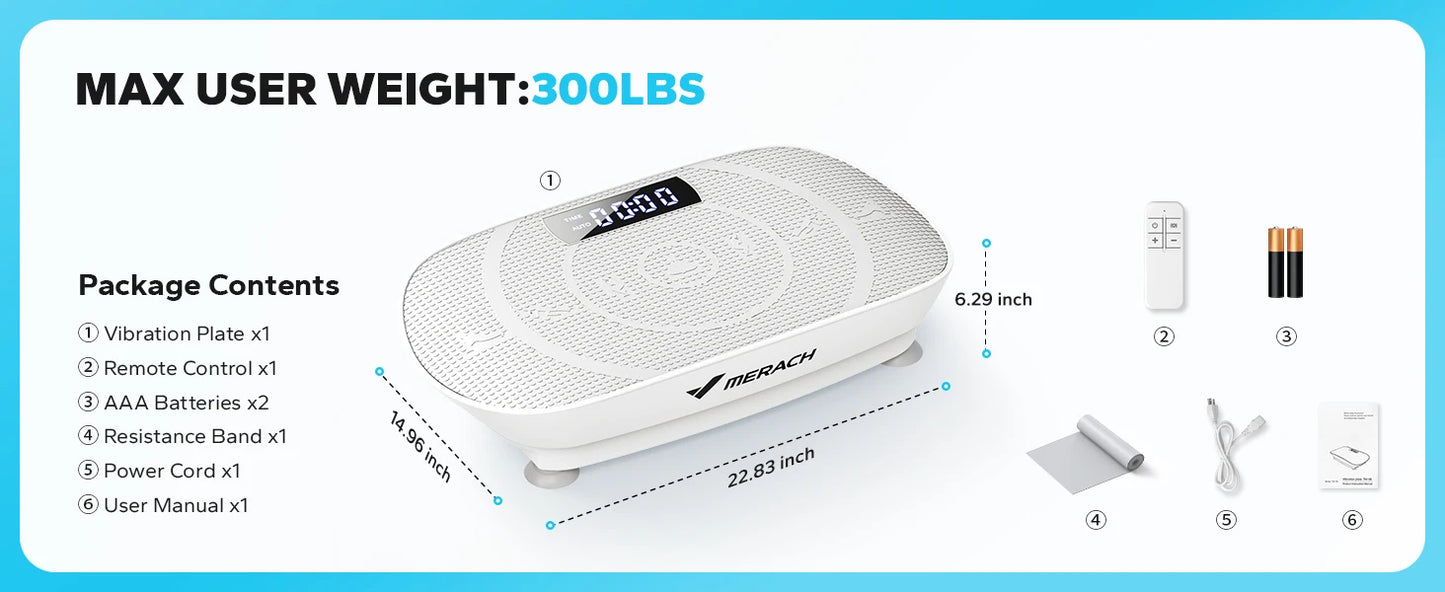 Luxury Vibration Plate Workout Machine for Weight Loss & Toning | Stylique Glow