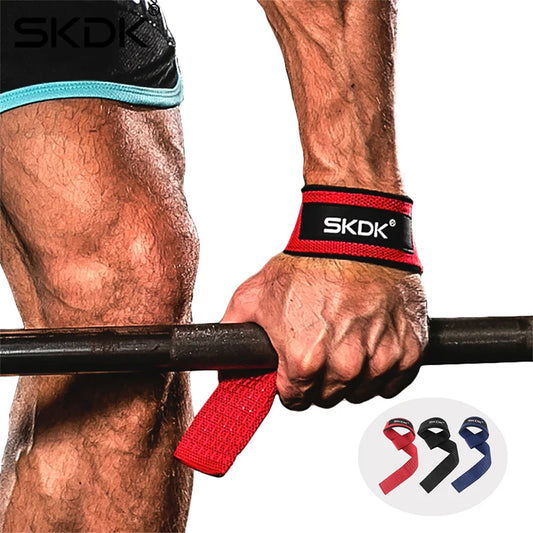 Stylique Glow™ Premium Anti-Slip Weightlifting Wrist Straps – Durable Cowhide Wrist Support for Crossfit & Bodybuilding