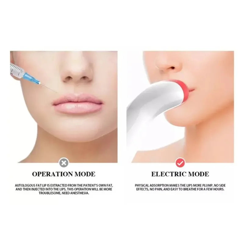 Stylique Glow™ Electric Silicone Lip Plumper – Natural, Painless & Fuller Lips in Minutes