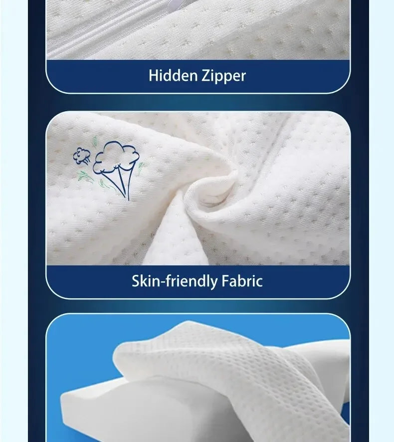 Stylique Glow™ Cervical Orthopedic Memory Foam Pillow – Neck Relief & Deep Sleep Support