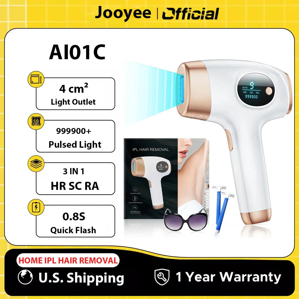 Stylique Glow 3-in-1 IPL Hair Removal Handset – Smooth Skin, Radiant Glow & Acne-Free Confidence