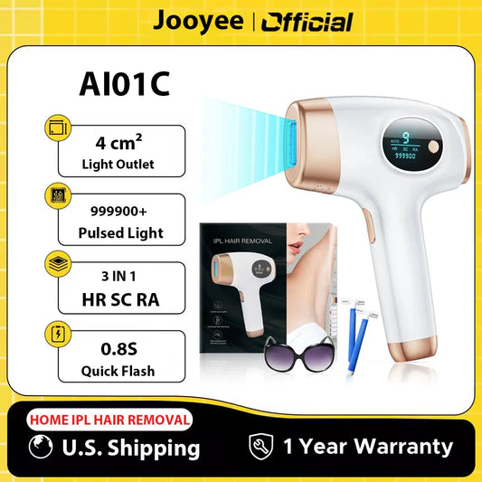 Stylique Glow 3-in-1 IPL Hair Removal Handset – Smooth Skin, Radiant Glow & Acne-Free Confidence