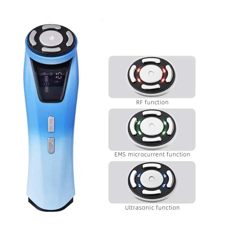 Stylique Glow™ 4-in-1 HIFU Ultrasonic EMS Facial Lifting & Anti-Wrinkle Beauty Tool