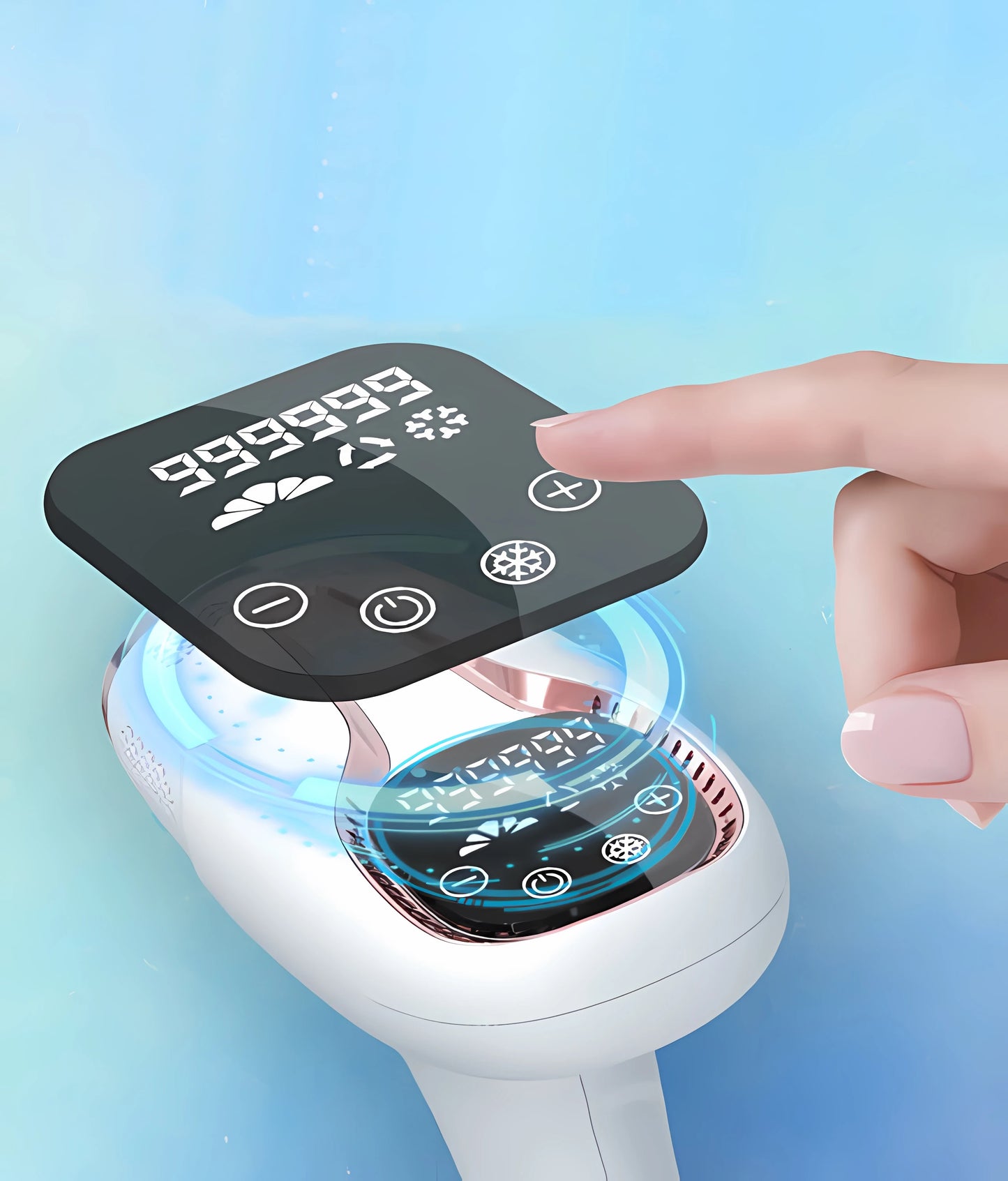 Stylique Glow™ 999,999 IPL Laser Hair Removal – Silky, Smooth Skin at Home