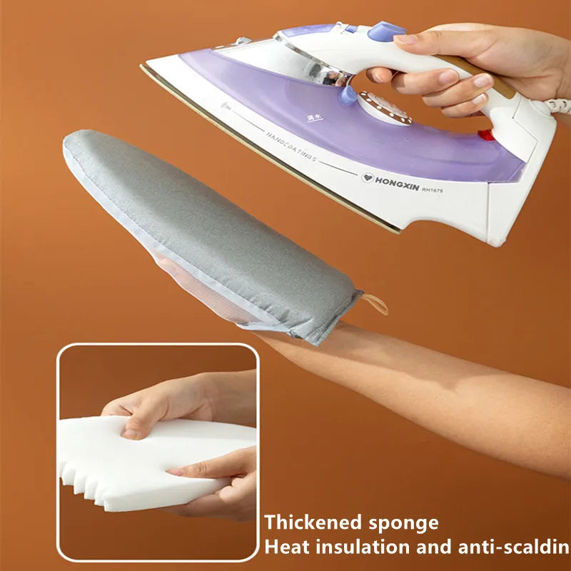 Stylique Glow Portable Handheld Ironing Mat & Heat Resistant Glove – Mini Ironing Board for Safe & Efficient Ironing