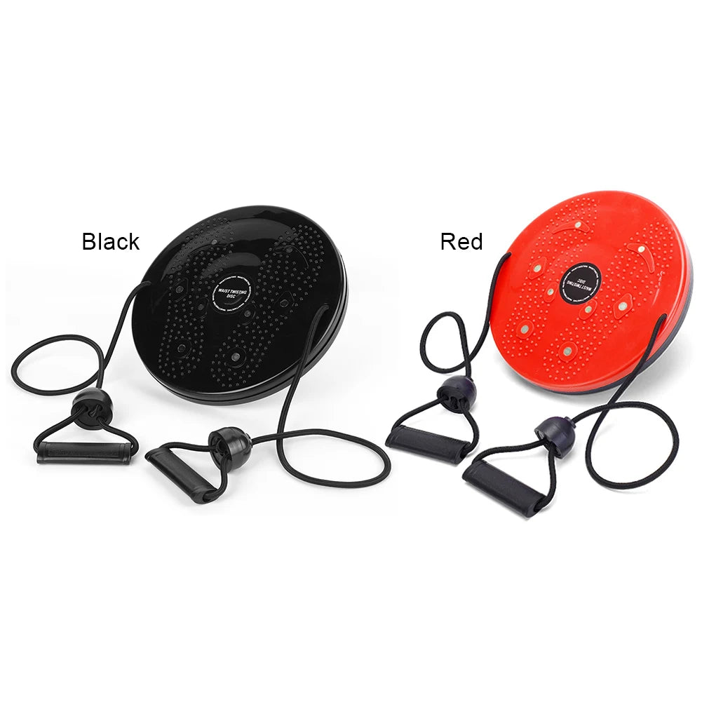 Stylique Glow™ Waist Whisper Disc – Slimming Twist Board for Core, Abs & Balance Training