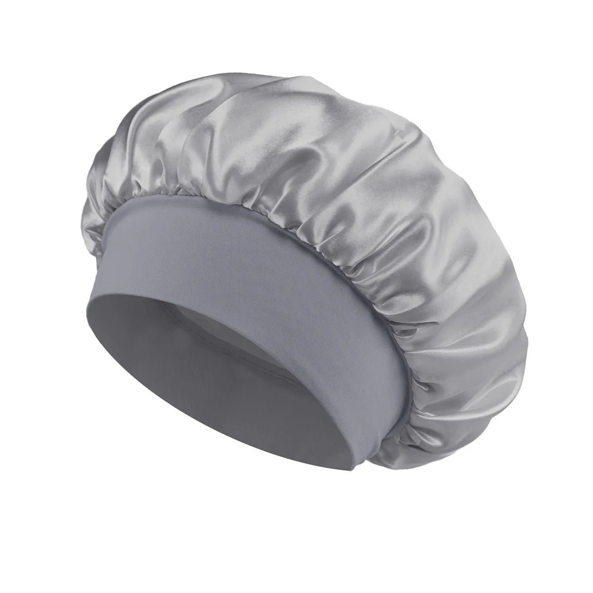 Stylique Glow™ Luxe Silk Sleep Bonnet – Satin Lined Hair Protection for Long & Curly Hair