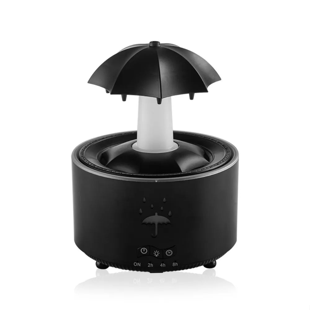 Stylique Glow Umbrella Water Drop Diffuser – Ultrasonic Humidifier with LED Lights & Essential Oil Aromatherapy